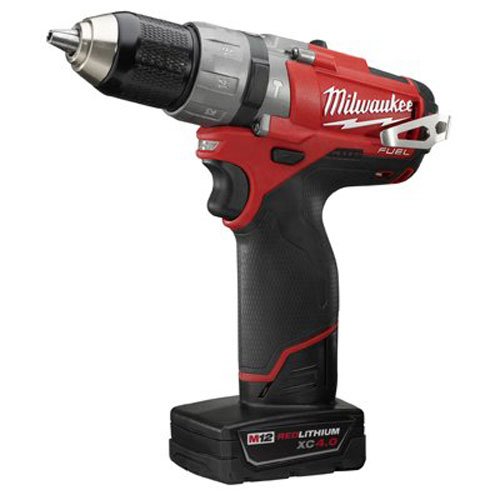 Milwaukee 2404-22 M12 Fuel 1/2 Hammer Drill Kit W/2 Bat