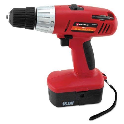 GNS80167 - Great Neck 18 Volt 2 Speed Cordless Drill