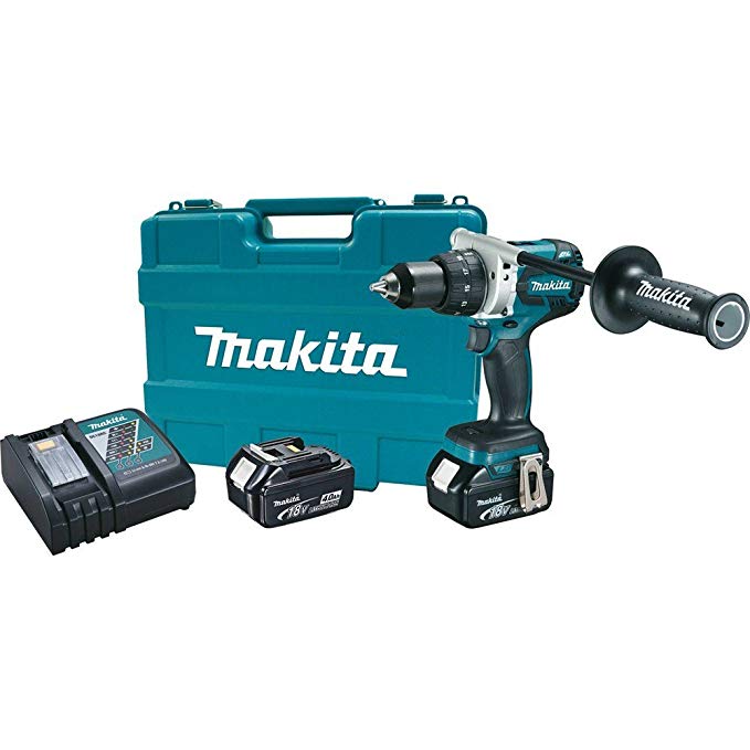 Makita XFD07M LXT Lithium Ion Brushless Cordless Driver Drill Kit, 1/2-Inch (Discontinued by Manufacturer)