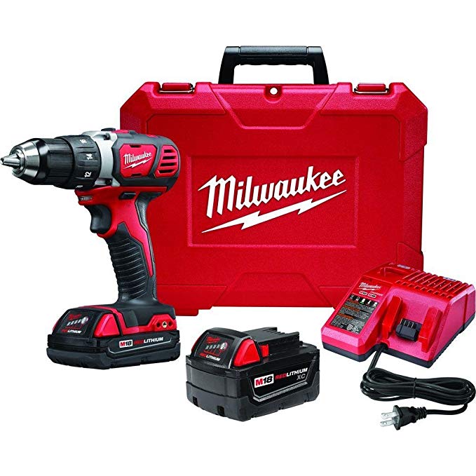 Milwaukee M18 18-Volt Lithium-Ion 1/2 in. Cordless Compact Drill Kit with 1 3.0 Lithium-Ion XC Battery