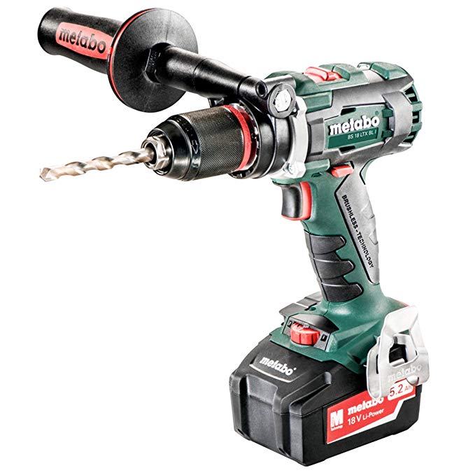 Metabo BS 18 LTX BL I 2x 5.2Ah kit 18V Brushless Drill/Driver 5.2Ah Kit