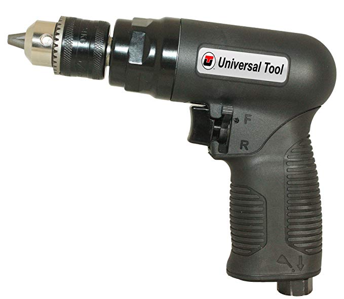 Universal Tool UT2815R Air .75 HP 3/8-Inch Reversible Drill