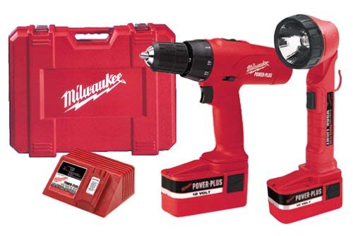 Milwaukee 0502-26 12 Volt 3/8-Inch T-Handle Driver/Drill 0-360/1100 RPM with Two Batteries, Charger, Work Light, and Case