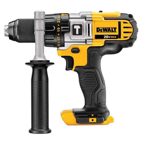 Dewalt DCD985BR 20V MAX Cordless Lithium-Ion Premium 3-Speed Hammer Drill (Bare Tool) (Certified Refurbished)