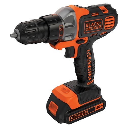 BLACK+DECKER BDCDMT120C 20-Volt MAX Lithium-Ion Matrix Drill/Driver