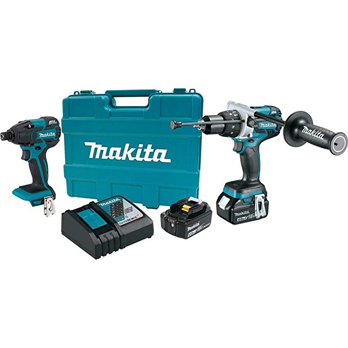 Makita XT257MB 18V LXT Lithium-Ion Brushless Cordless 2-Pc. Combo Kit (4.0Ah) (Discontinued by Manufacturer)