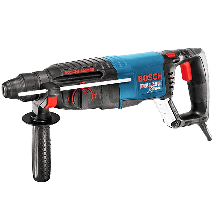 Factory-Reconditioned Bosch 11255VSR-RT BULLDOG Xtreme 1-Inch SDS-plus D-Handle Rotary Hammer (Certified Refurbished)