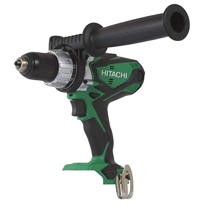 Hitachi DV18DSDLP4 18-Volt Cordless Lithium-Ion Hammer Drill (Tool Only, No Battery)