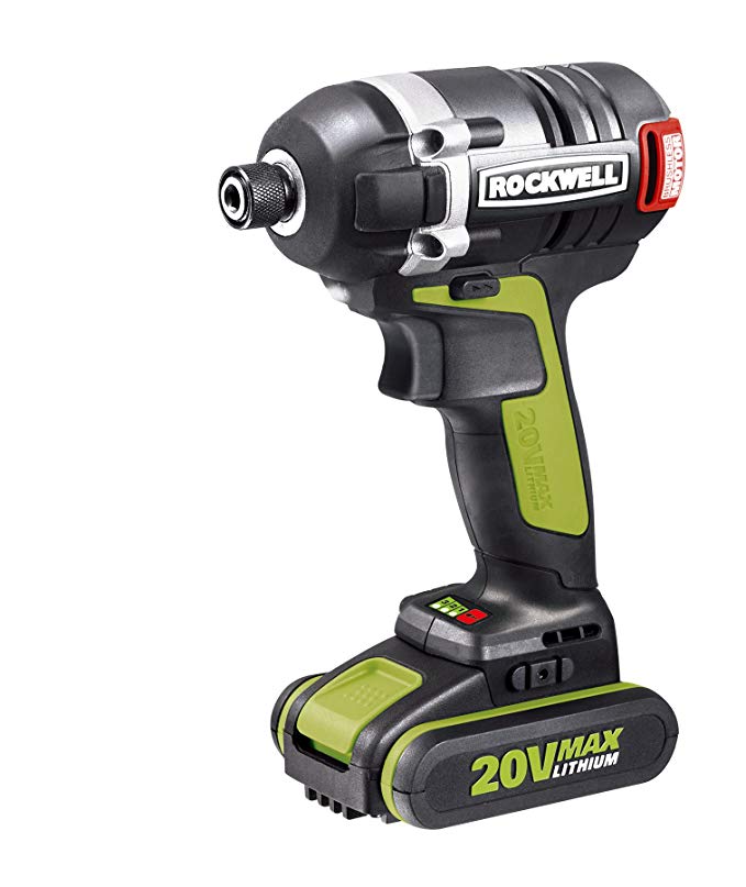 Rockwell RK2868K2 20V 3-Speed Cordless Impact Driver