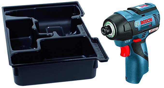 Bosch PS42BN 12 V Max Ec Brushless Impact Driver with Exact-Fit Insert Tray