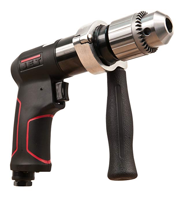 JET JAT-621 Pneumatic R12 Composite Rev Drill, 1/2