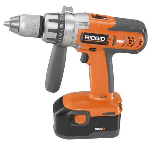 Factory-Reconditioned RIDGID R84015 18-Volt Cordless X2 Series 2-Speed Drill