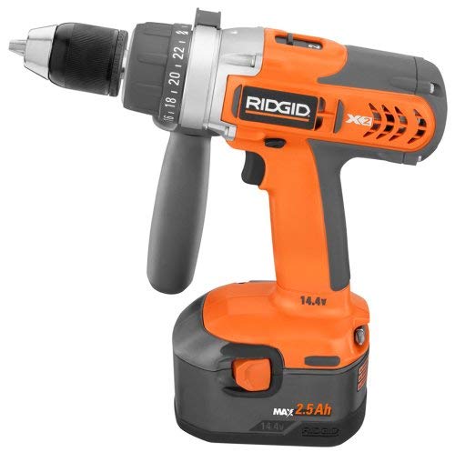 Factory-Reconditioned RIDGID ZRR830153 X2 14.4 Volt Cordless 1/2-inch Drill