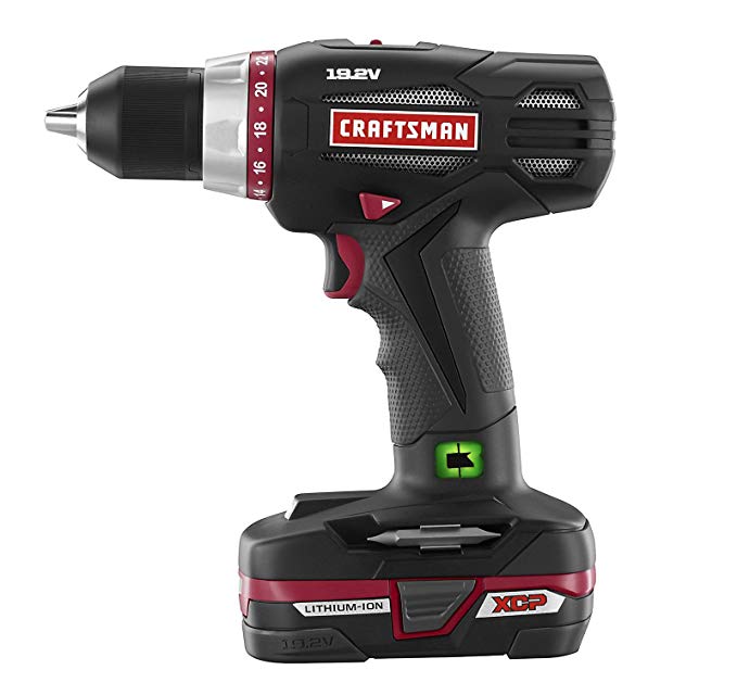 Craftsman 19.2V Xcp Heavy Duty Drill