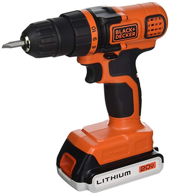 BLACK & DECKER LDX120C 20-Volt MAX Lithium Drill/Driver