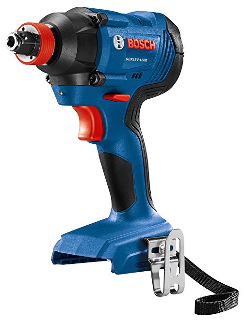 Bosch GDX18V-1600N 18V 1/4 In. and 1/2 In. Two-In-One Socket-Ready