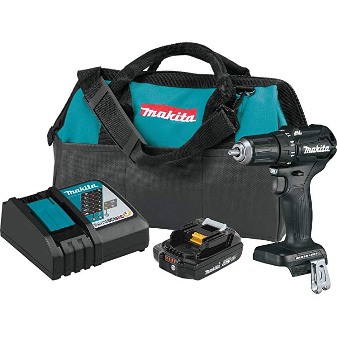 Makita XFD11R1B 18V LXT Lithium-Ion Sub-Compact Brushless Cordless 1/2