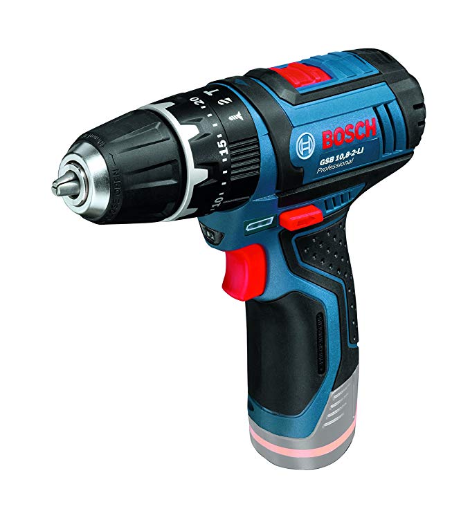 Bosch Professional GSB 10.8-2 LI 10.8V Body Only Cordless Li-Ion 2-Speed Combi Drill in Carton