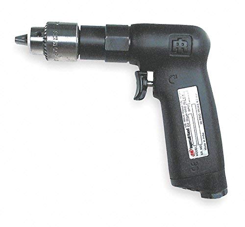 Air Drill, Industrial, Pistol, 1/4 In.