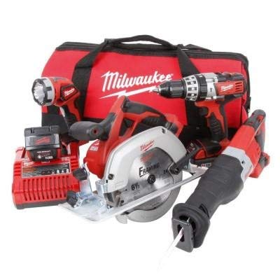 M18 COMP. HAMMER DRILL-SAWZALL- LIGHT- CIRCULAR