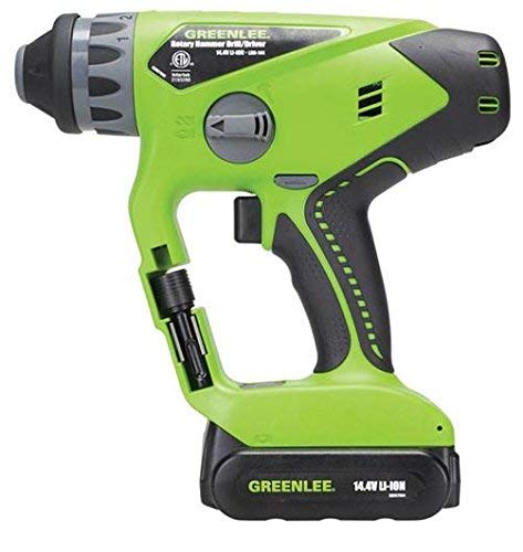 Greenlee LRH-144 Rotary Hammer Drill Driver Kit 14.4v