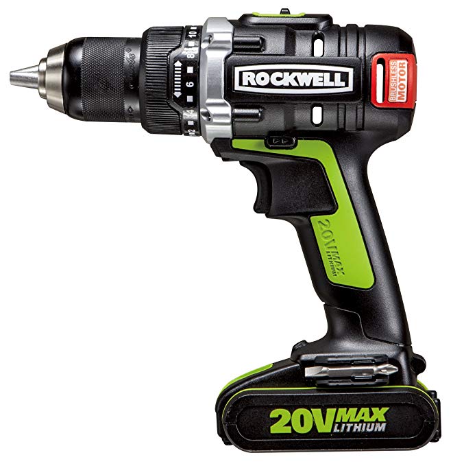 Rockwell RK2852K2 Li-ion Brushless Drill/Driver, 20V