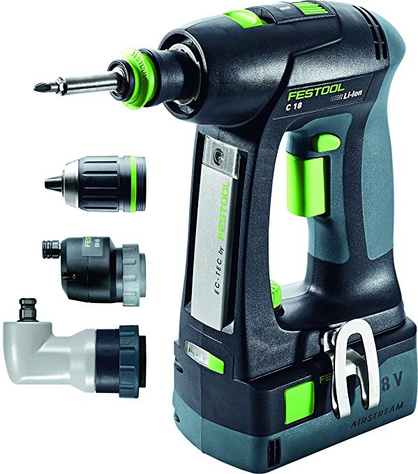 Festool 574735 Cordless Drill C18 Set