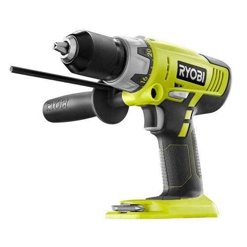 Ryobi ZRP213 ONE Plus 18V Cordless 2-Speed Hammer Drill (Green) (Bare Tool) (Certified Refurbished)