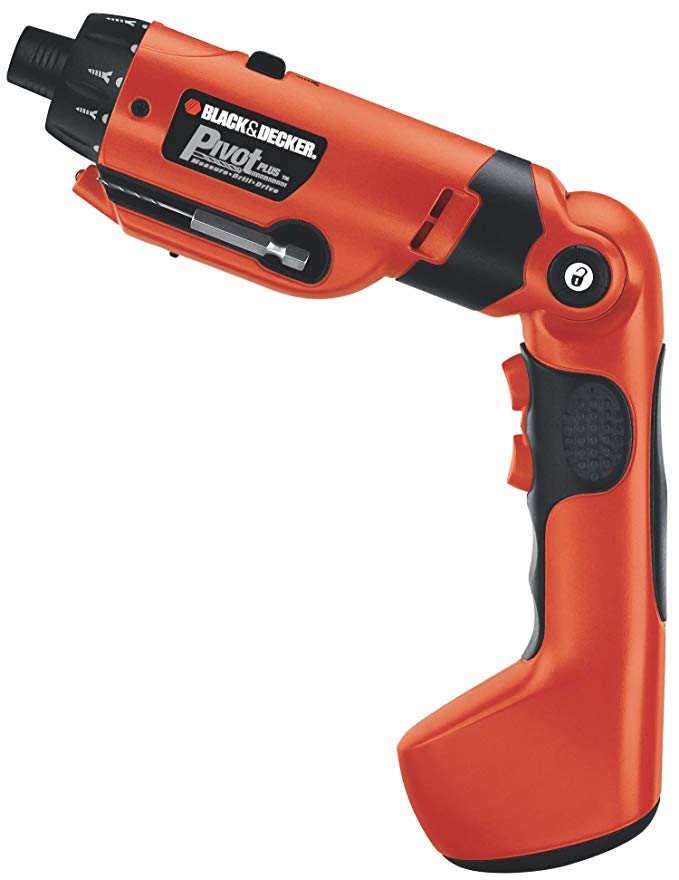 BLACK+DECKER PD600 Pivot Plus 6-Volt Nicad Cordless Screwdriver with Arti